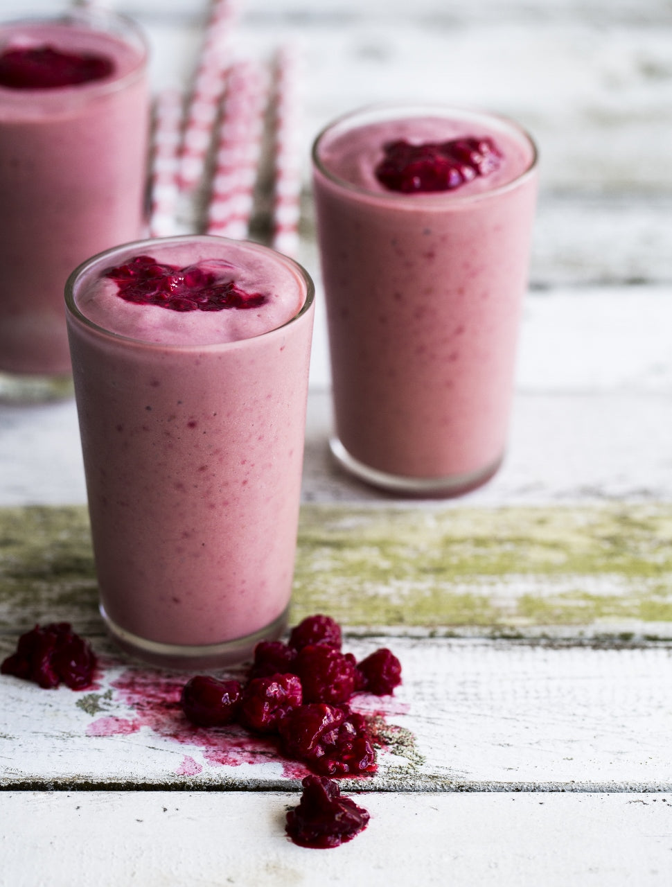 Fresh Raspberry Smoothie
