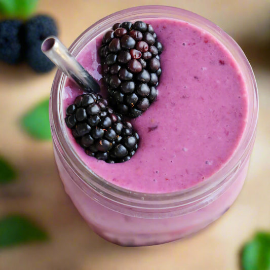 Fresh Blackberry Smoothie